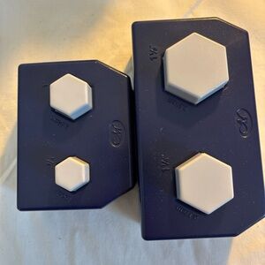 Creative Memories hexagon punch presses large and small